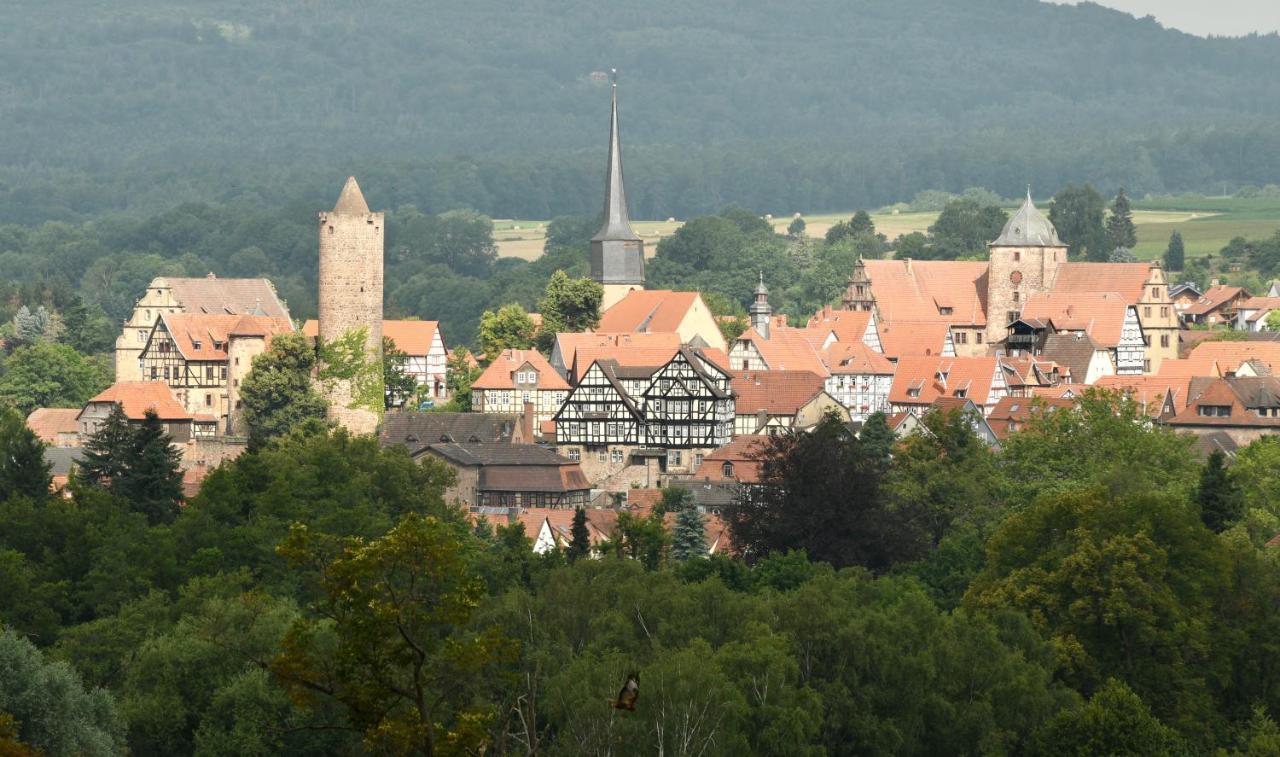 Alte Foersterei - Elegantes Apartment In Der Historischen Hinterburg Schlitz - Nahe Fulda Und Bad Hersfeld ภายนอก รูปภาพ