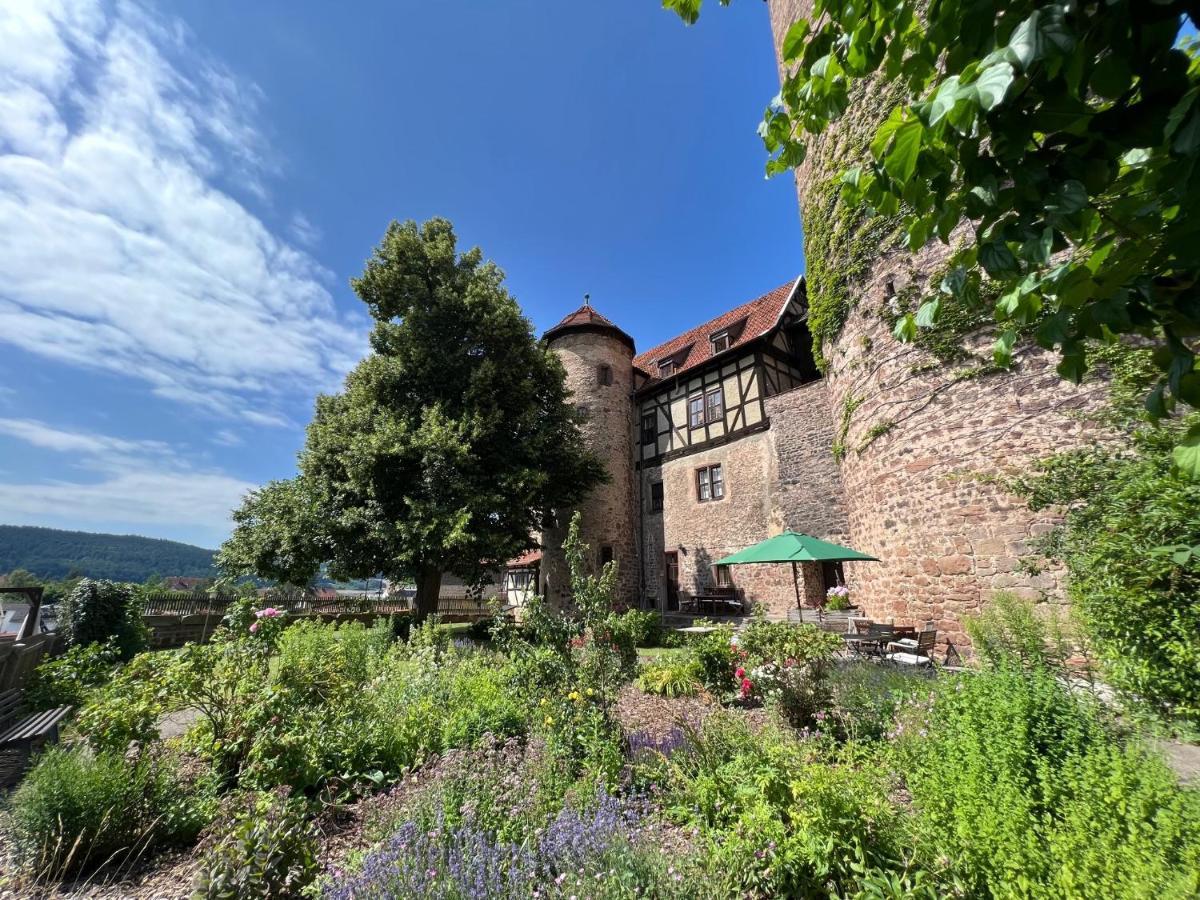 Alte Foersterei - Elegantes Apartment In Der Historischen Hinterburg Schlitz - Nahe Fulda Und Bad Hersfeld ภายนอก รูปภาพ
